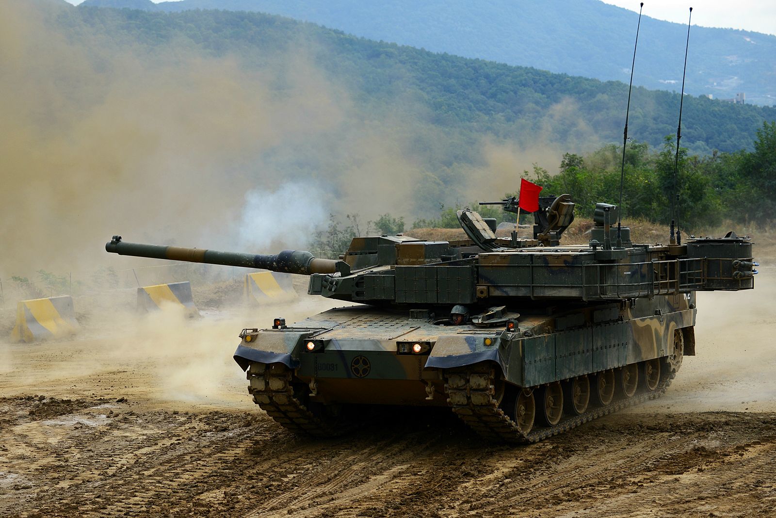 The South Korean K2 Black Panther Tank 