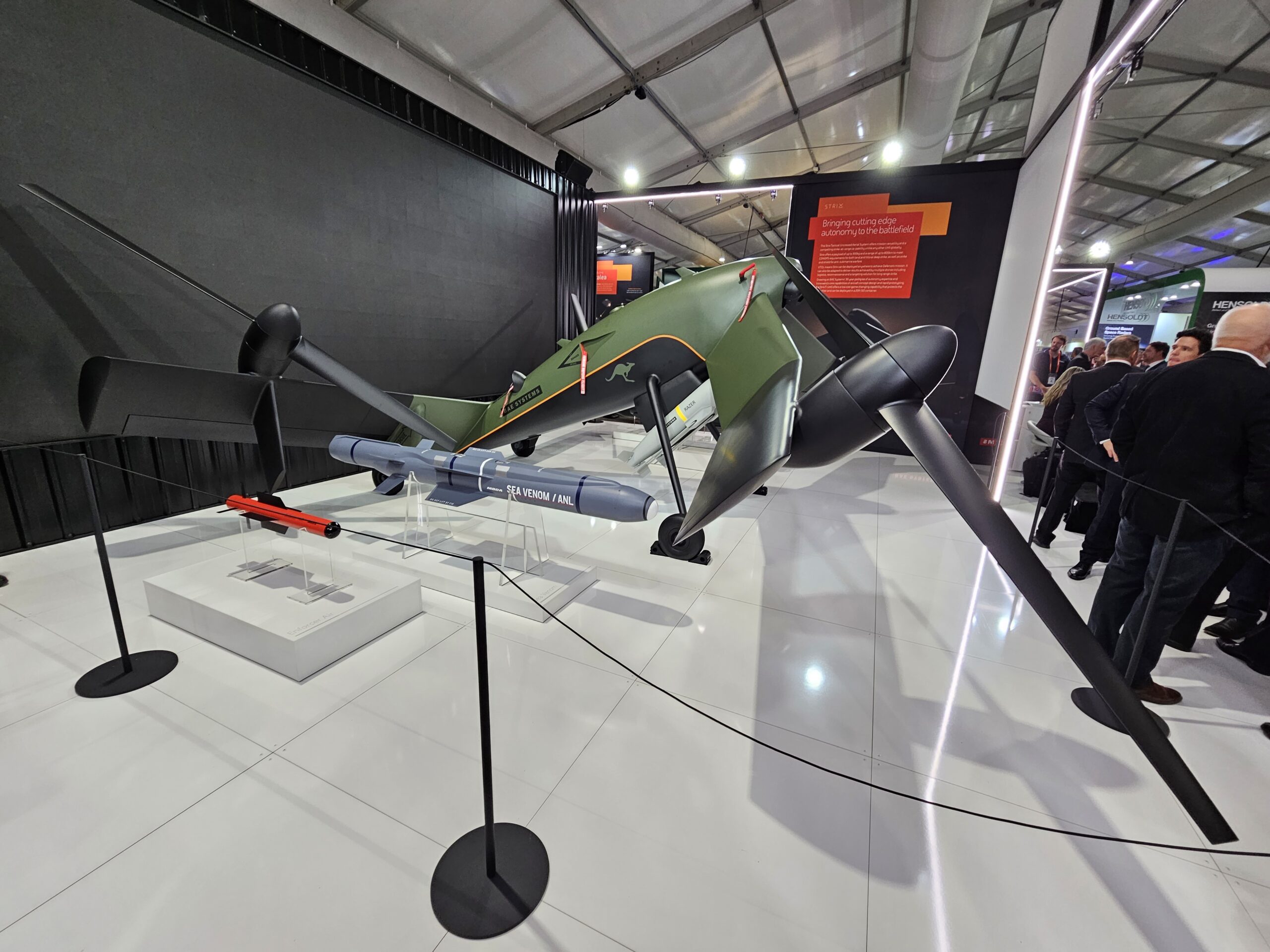 AVALON: BAE launches STRIX drone and Razer munition - Review