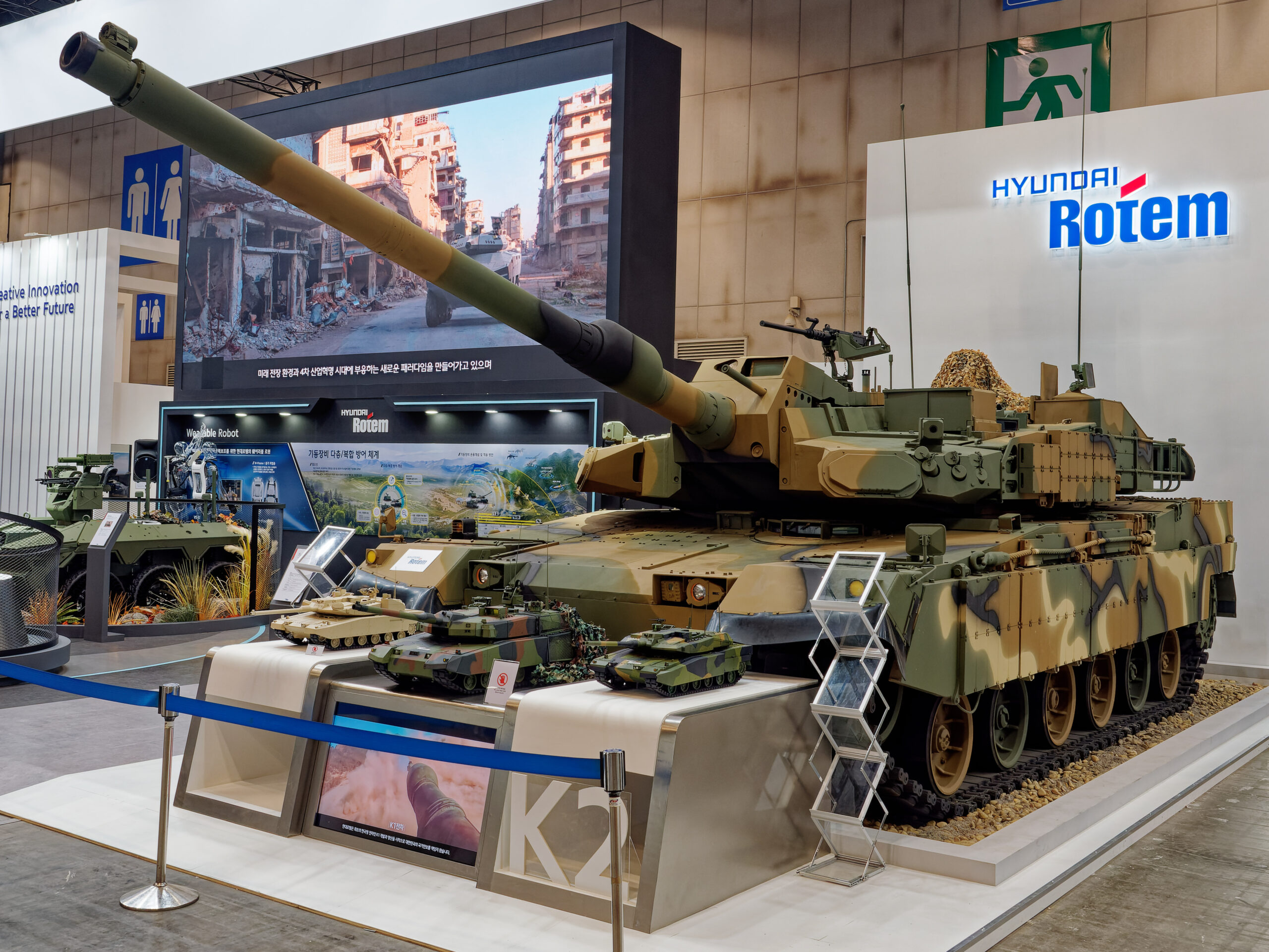 DX Korea 2022: Hyundai Rotem readies for next stage of K2 MBT evolution -  Asian Military Review