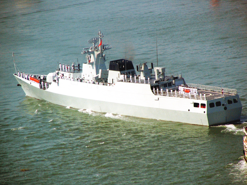 The former PLAN Type 056 corvette Ganzhou (583)