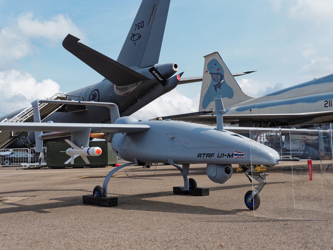 Thailand has fielded several new tactical UAV capabilities such as the RV Connex U-1. It is also intending to develop a longer-ranged tactical UAV with Chinese technical assistance. (JR Ng)