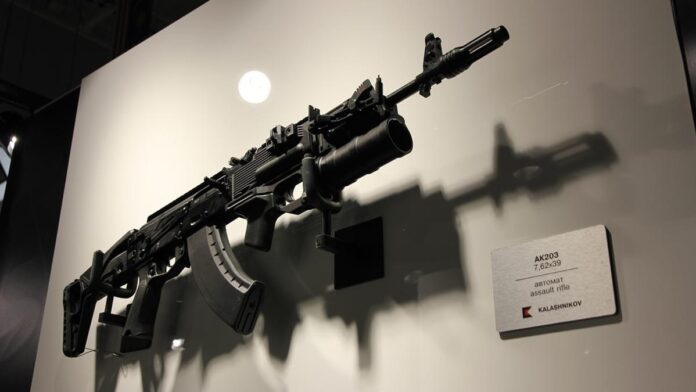 AK-203 assault rifle