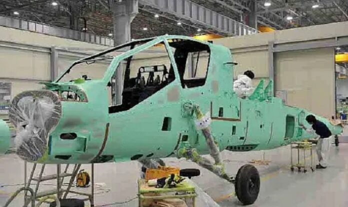 Apache fuselage production Tata
