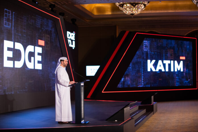 H.E Faisal Al Bannai, Chairman- EDGE GROUP at the KATIM launch 4Oct