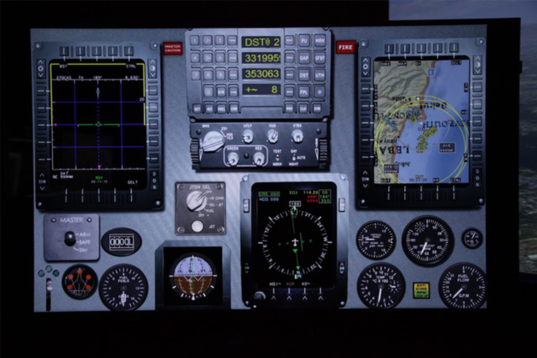 Avionic upgrade simulator