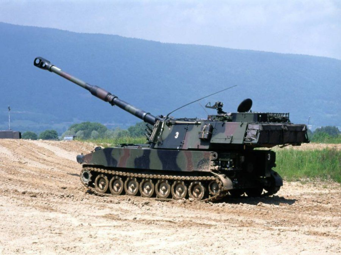 K-9 Thunder self-propelled howitzer.