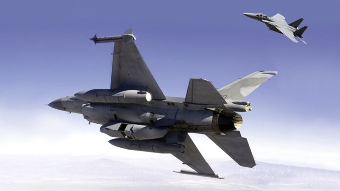 Fighters such as the F-16 and F-15 have been equipped with Collins DB-110 dual-band pod for many years.