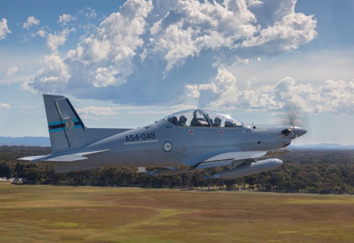 The Royal Australian Air Force uses the Pilatus PC-21 as it bridges the performance gap between traditional turboprop trainers and lead-in fighters. (RAAF)