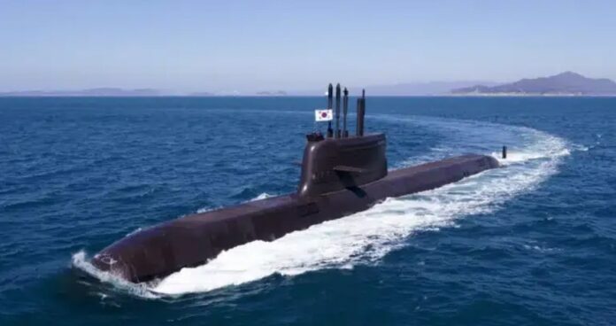 KSS-III diesel-electric attack submarine (SSK) ROKS Ahn Mu